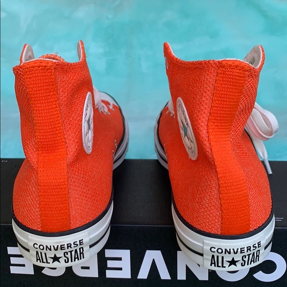 CONVERSE CTAS HI BOLD MANDARIN/FUEL ORANGE MEN’S - Picture 10 of 16